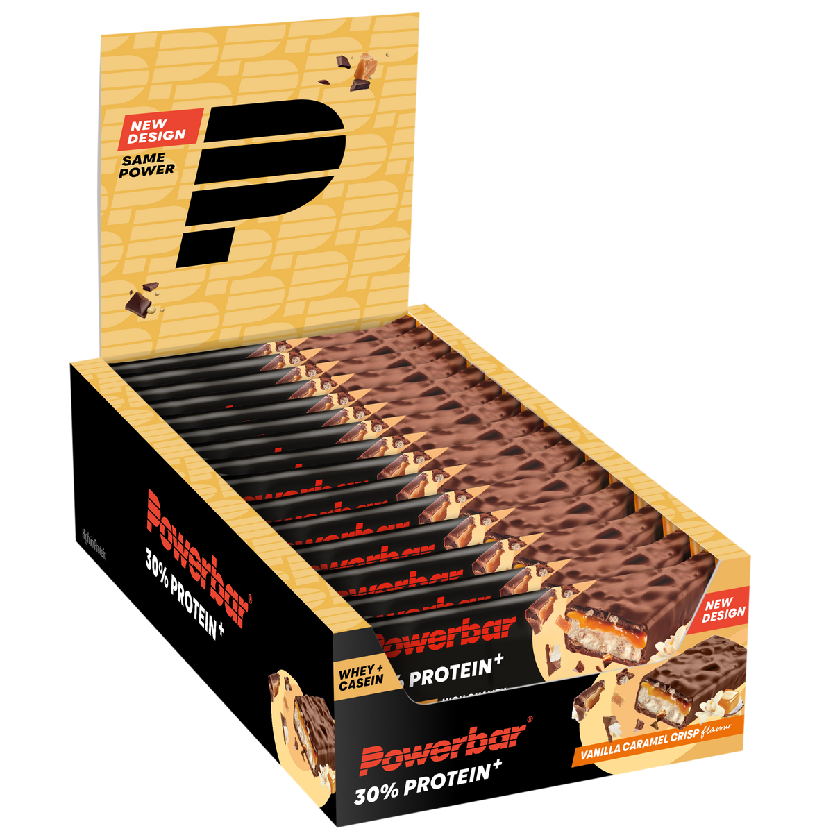 30% Protein+ Bar (15x55g) Vanilla Caramel Crisp