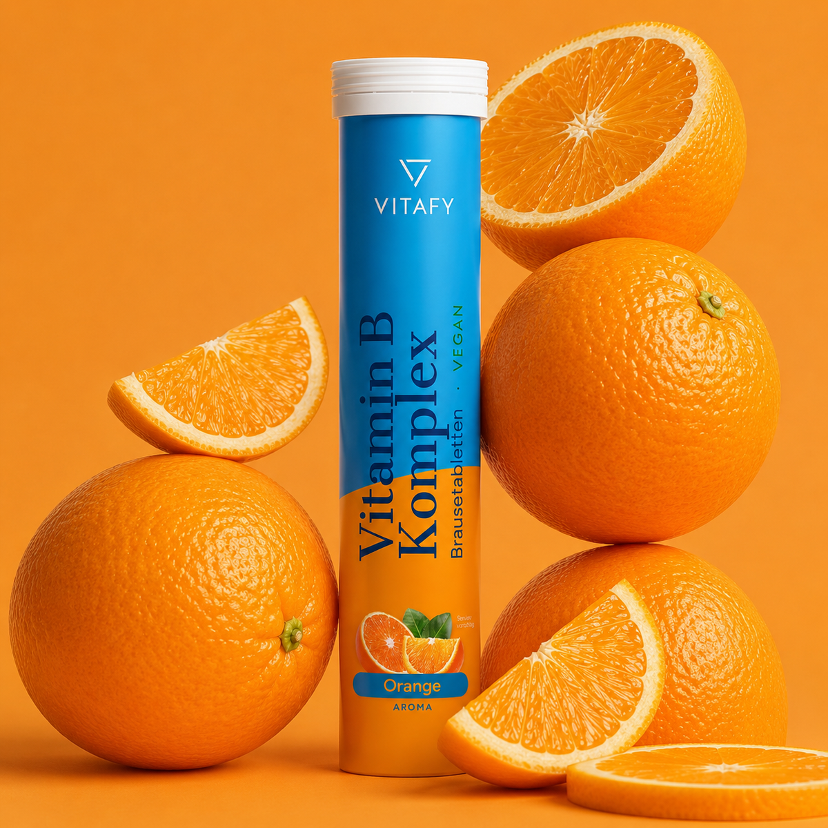 Vitamine B Complex - Orange (20 bruistabletten)