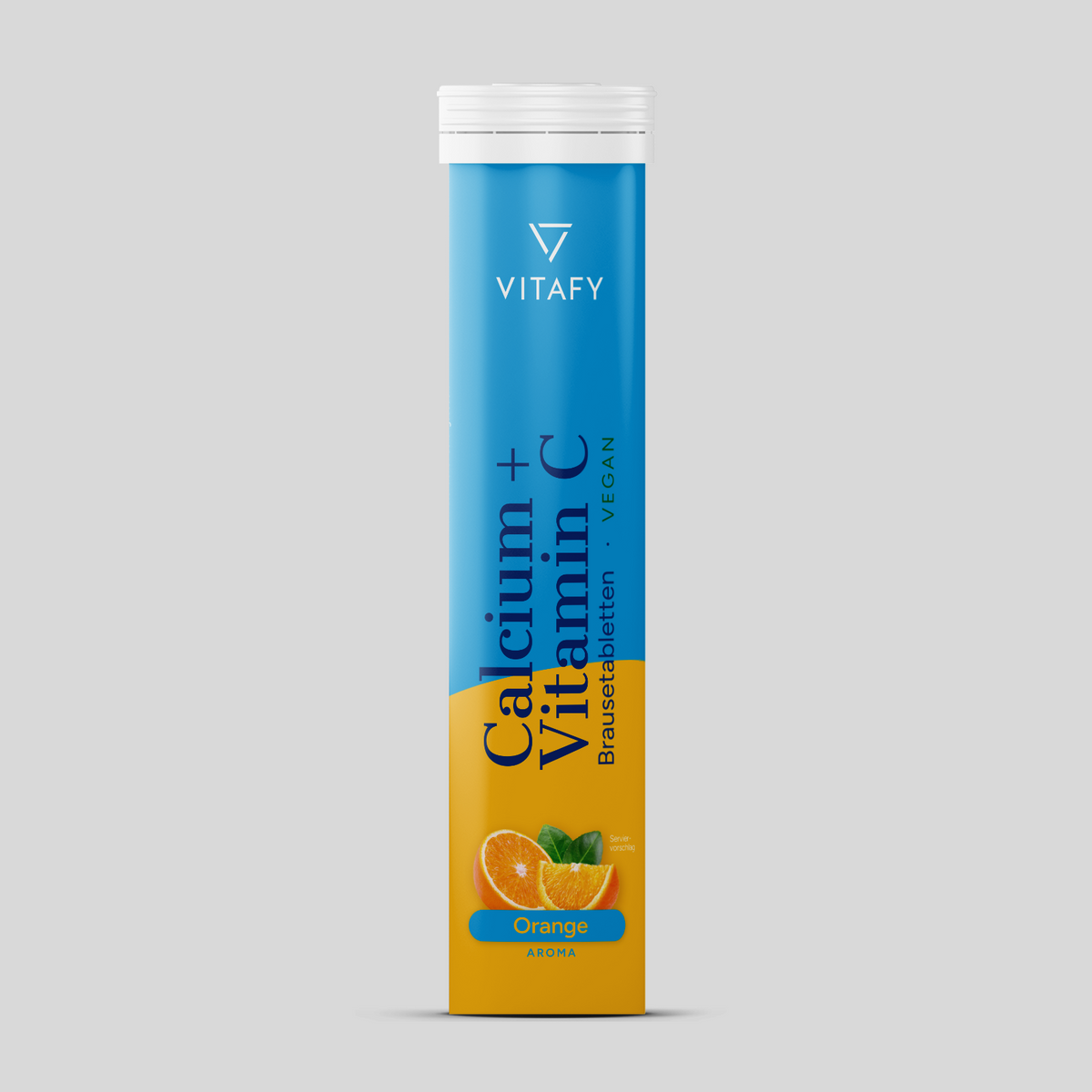 Calcium + Vitamine C - Orange (20 bruistabletten)