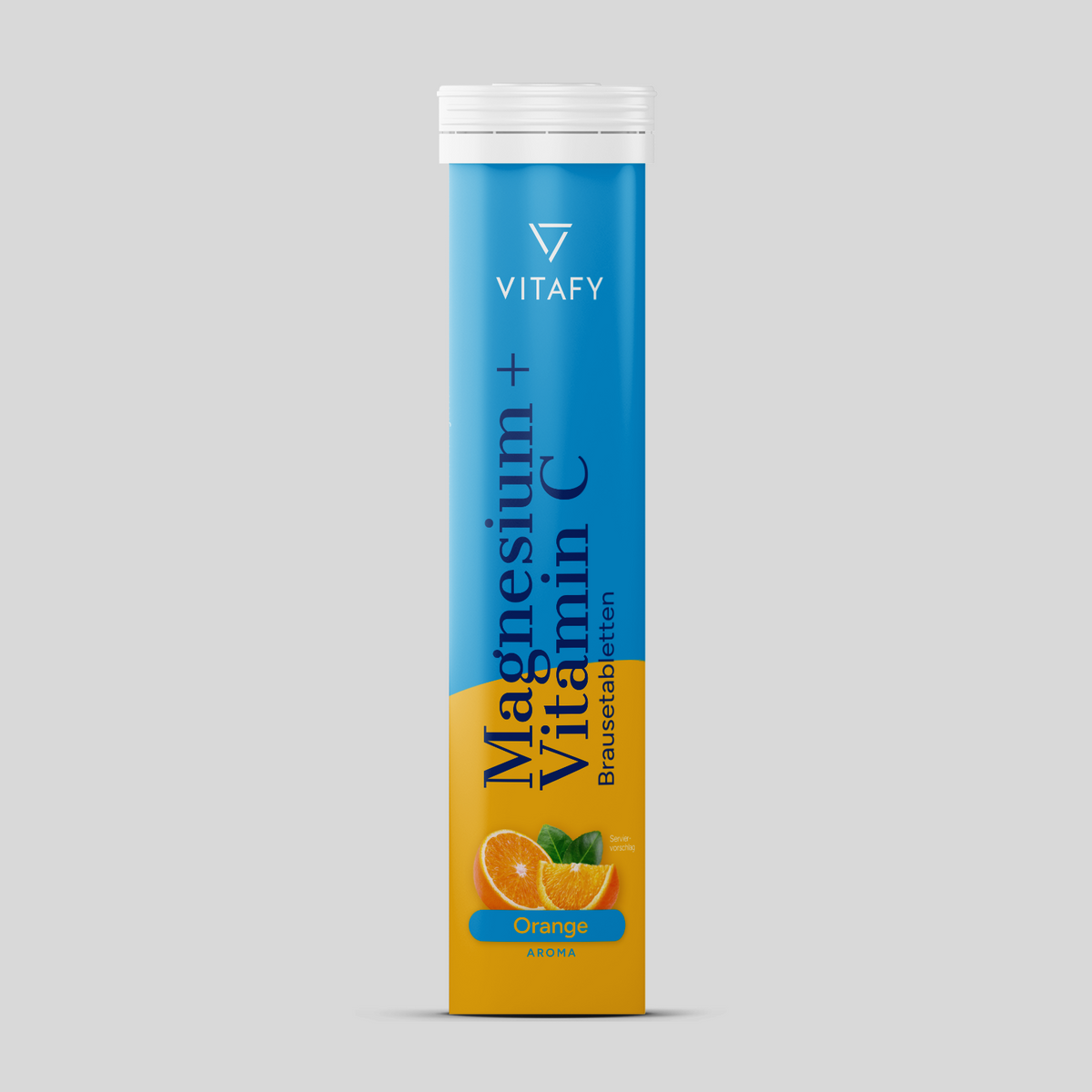 Magnesium + Vitamine C - Orange (20 bruistabletten)