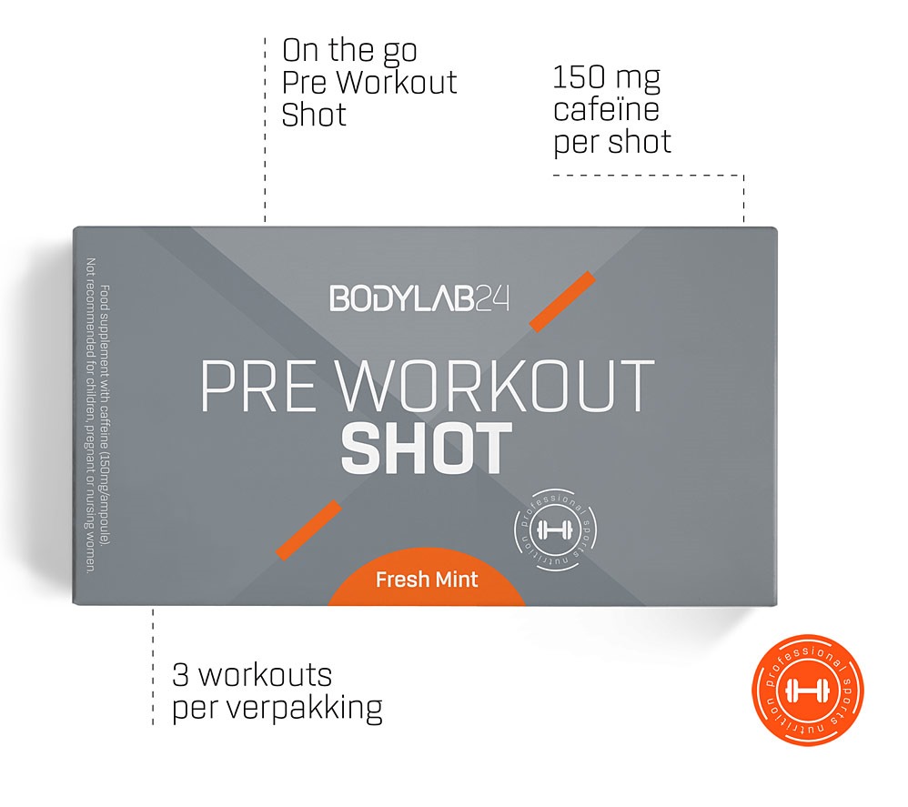 Pre Workout Shots Specs Bodylab24