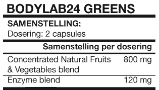 Concentrated Greens 90 caps Bodylab24