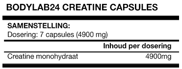 Creatine Capsules 300 caps Bodylab24