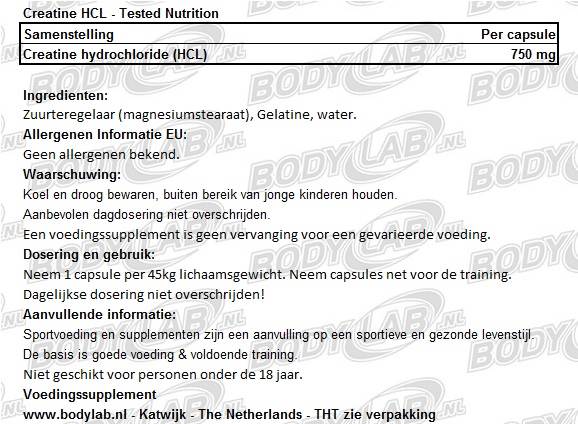 tested creatine caps tested nutrition