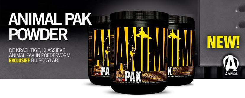 Animal Pak Powder Exclusief bij Bodylab.nl