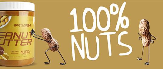 100% Peanut Butter Bodylab24 Fit Foods