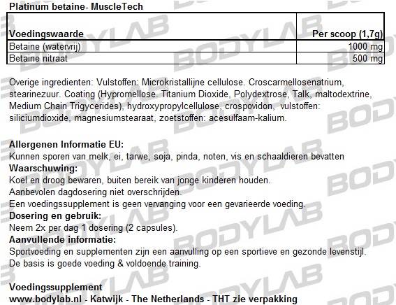 betaine muscletech
