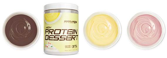 High Protein Dessert Bodylab24 Fit Foods Smaken