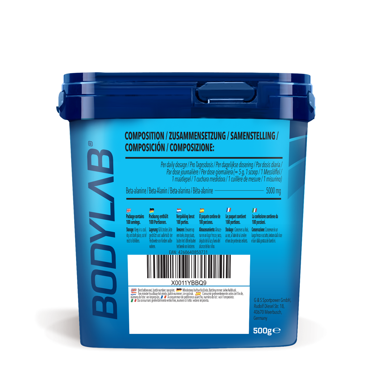 3 x Beta-Alanine (500g)