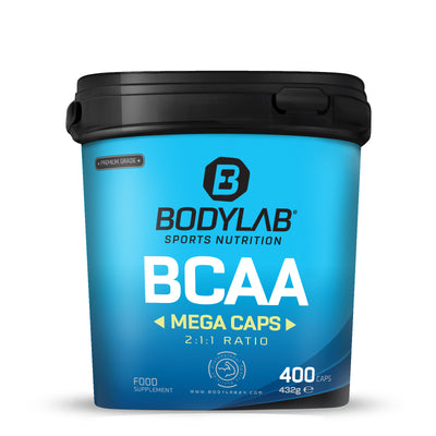 Bodylab BCAA Mega Caps (400 caps)