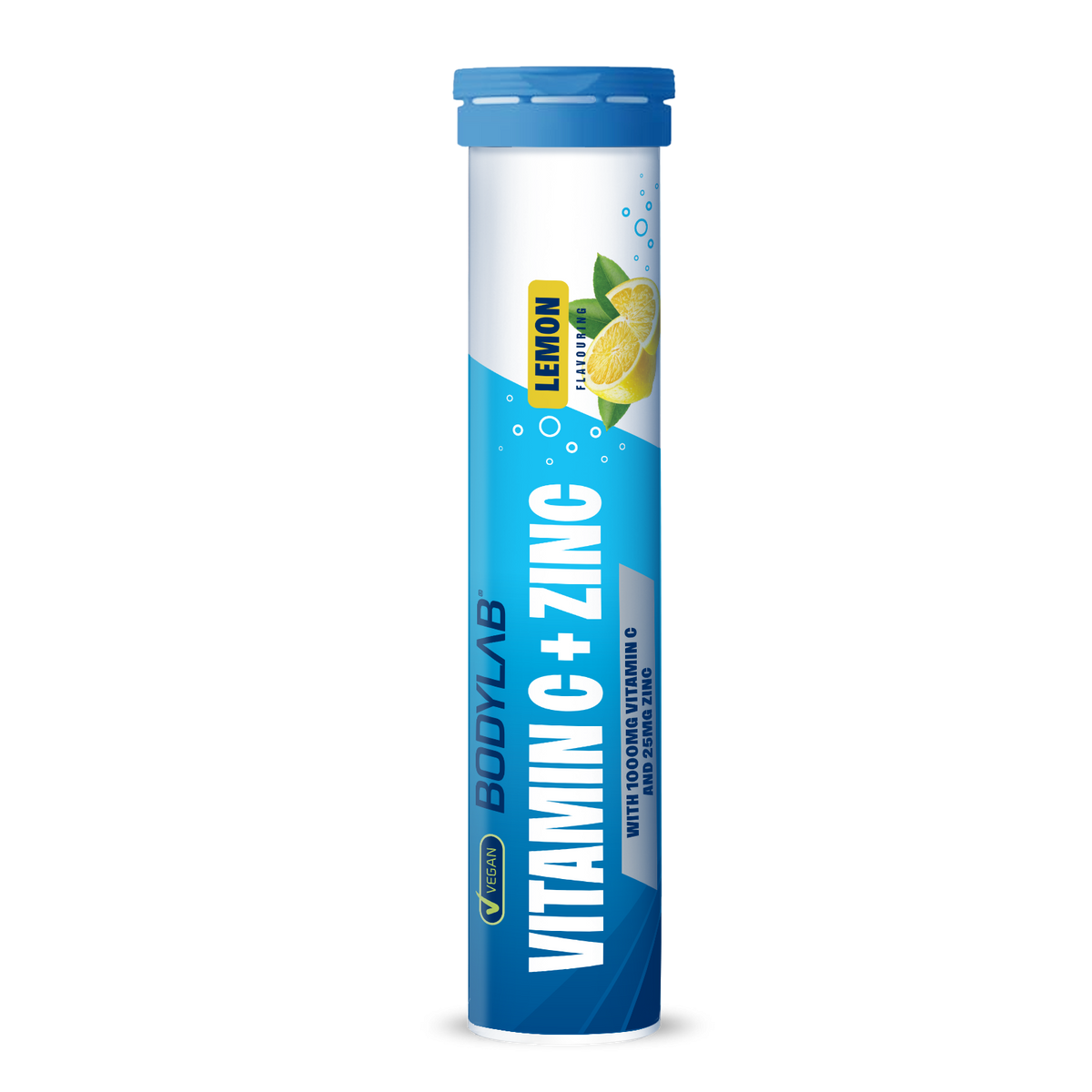 Vitamin C + Zinc - 20 bruistabletten - Lemon Flavouring
