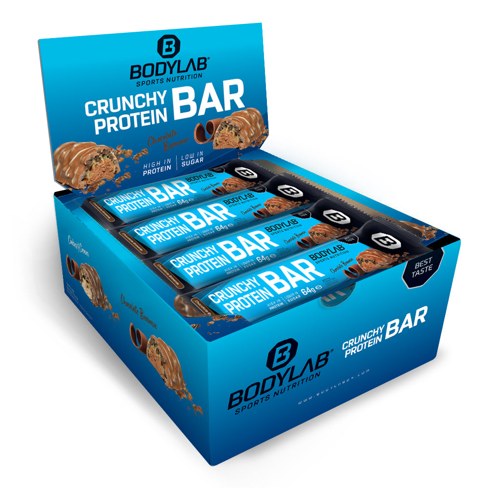 Crunchy Protein Bar (12x64g) Chocolate Brownie