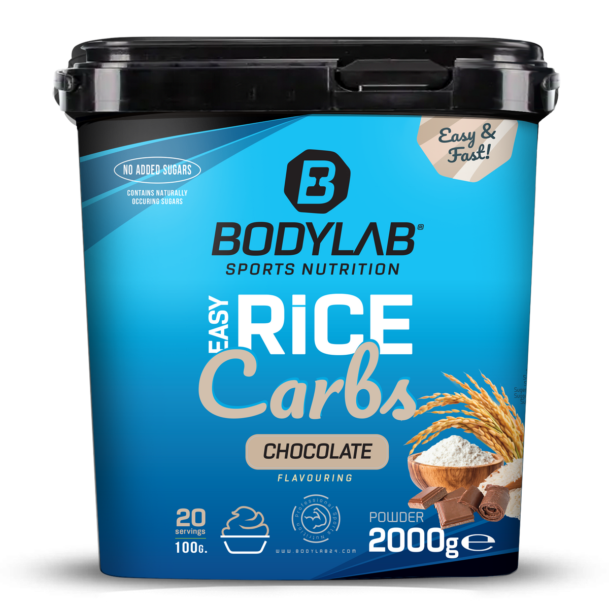 Easy Rice Carbs (2000g) Chocolate