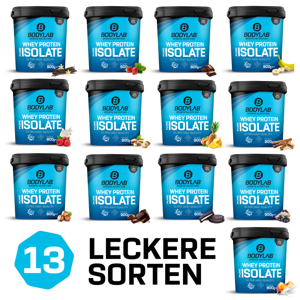 Whey Protein Isolate (900g)