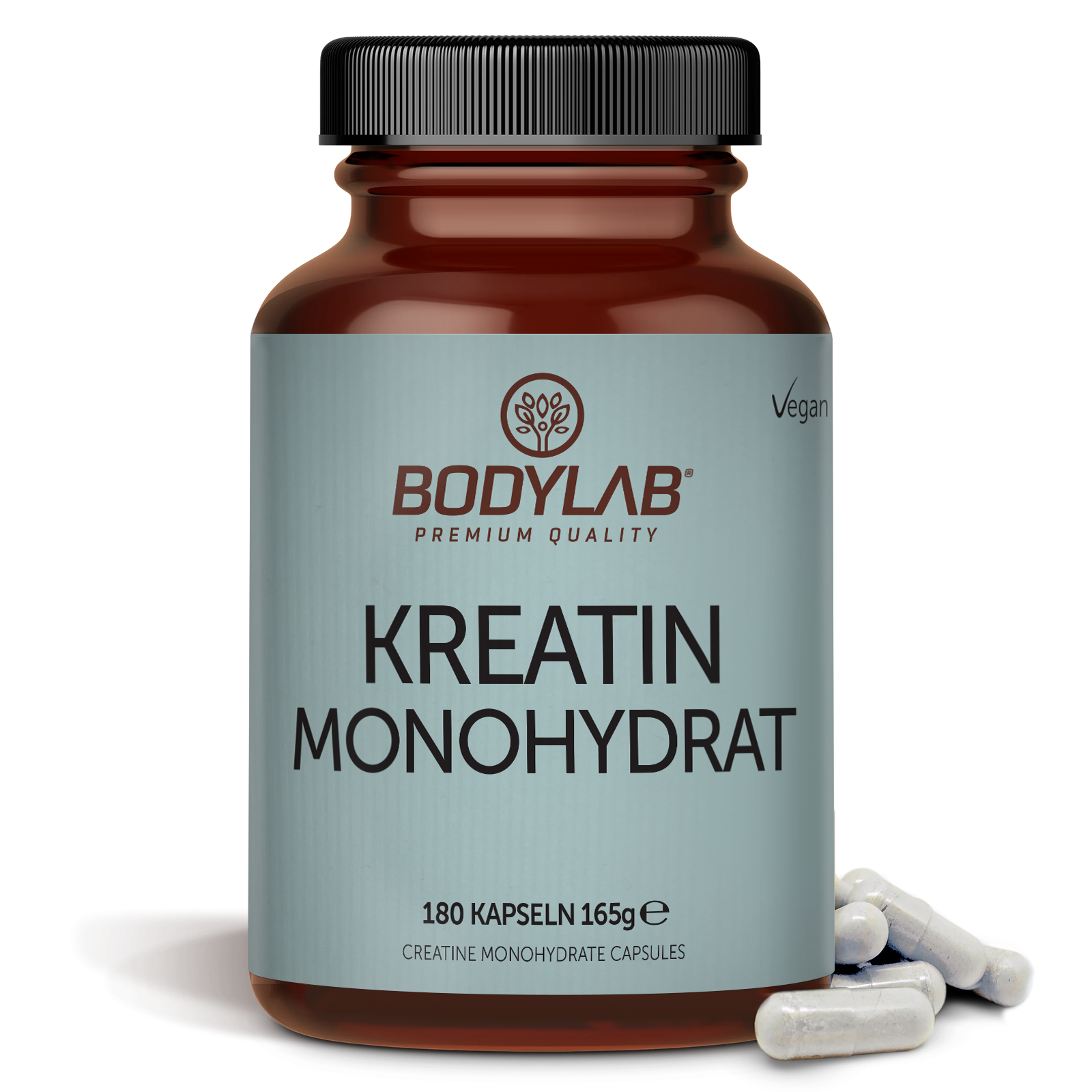 Bodylab24 Kreatin Monohydrat 180 capsules