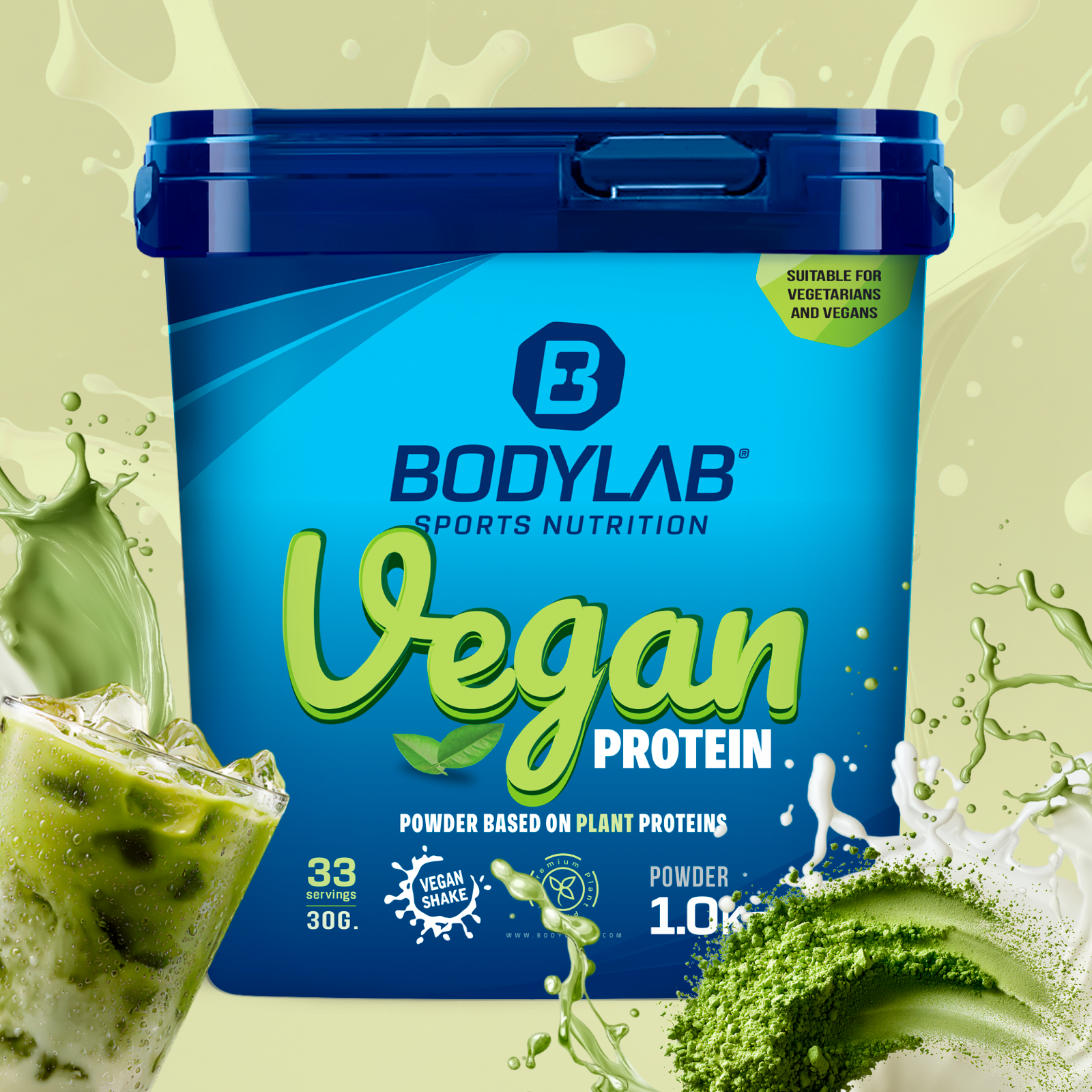 Vegan Protein (1000g) Matcha