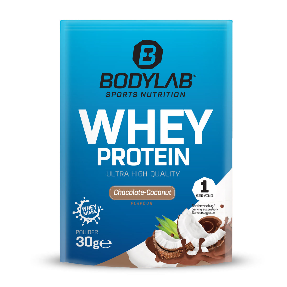 Whey Protein Probierboxen (8 Proben je 30g) Probierbox 1 (8x30g)