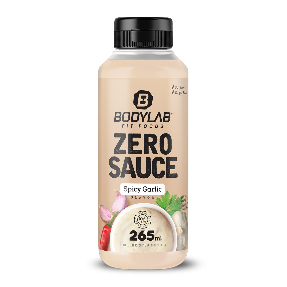 Zero Sauce (265ml) Spicy Garlic