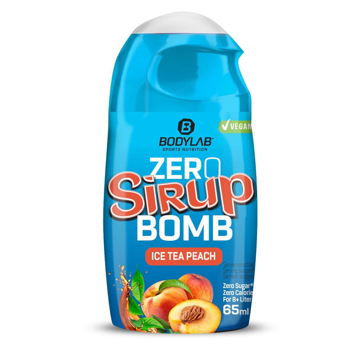 ZERO Sirup BOMB (65ml) Ijsthee perzik