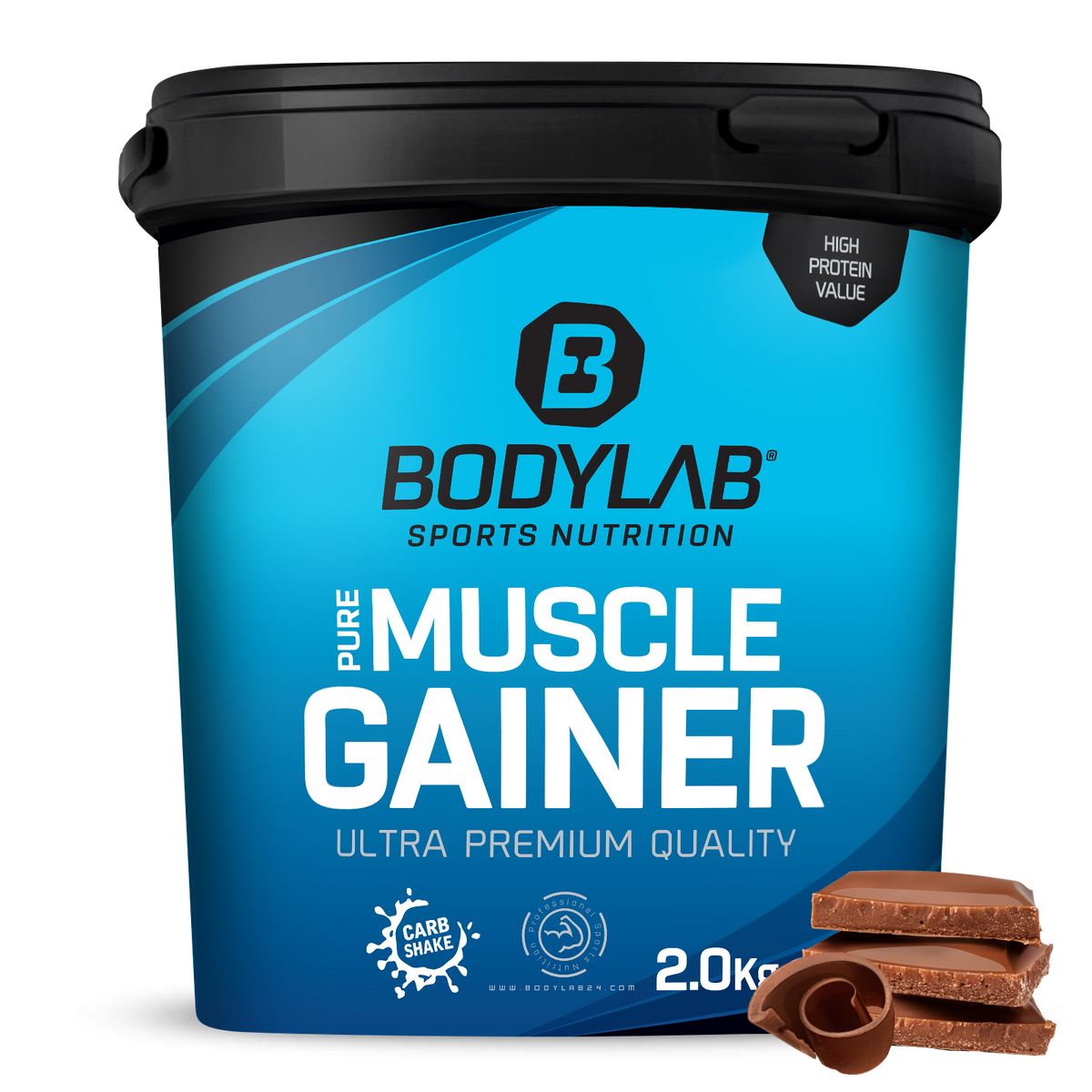 Pure Muscle Gainer (2000g) Chocolate