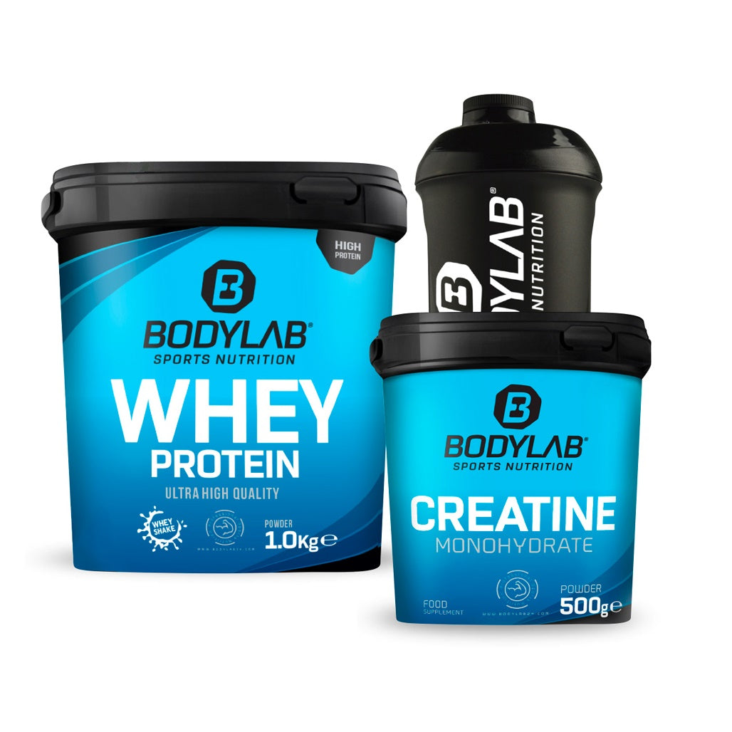 GYM-Deal met Whey en Creatine Powder