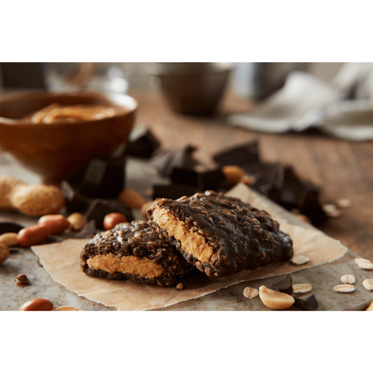 Nut Butter Filled Bar bio (12x50g) Mix Box