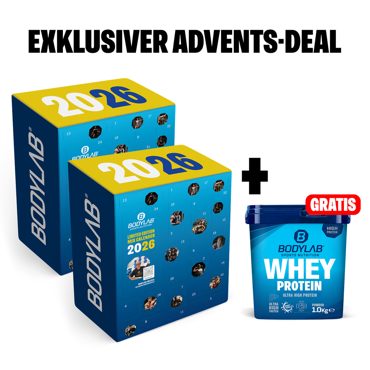 Adventsdeal: Mix Adventskalender + GRATIS Whey
