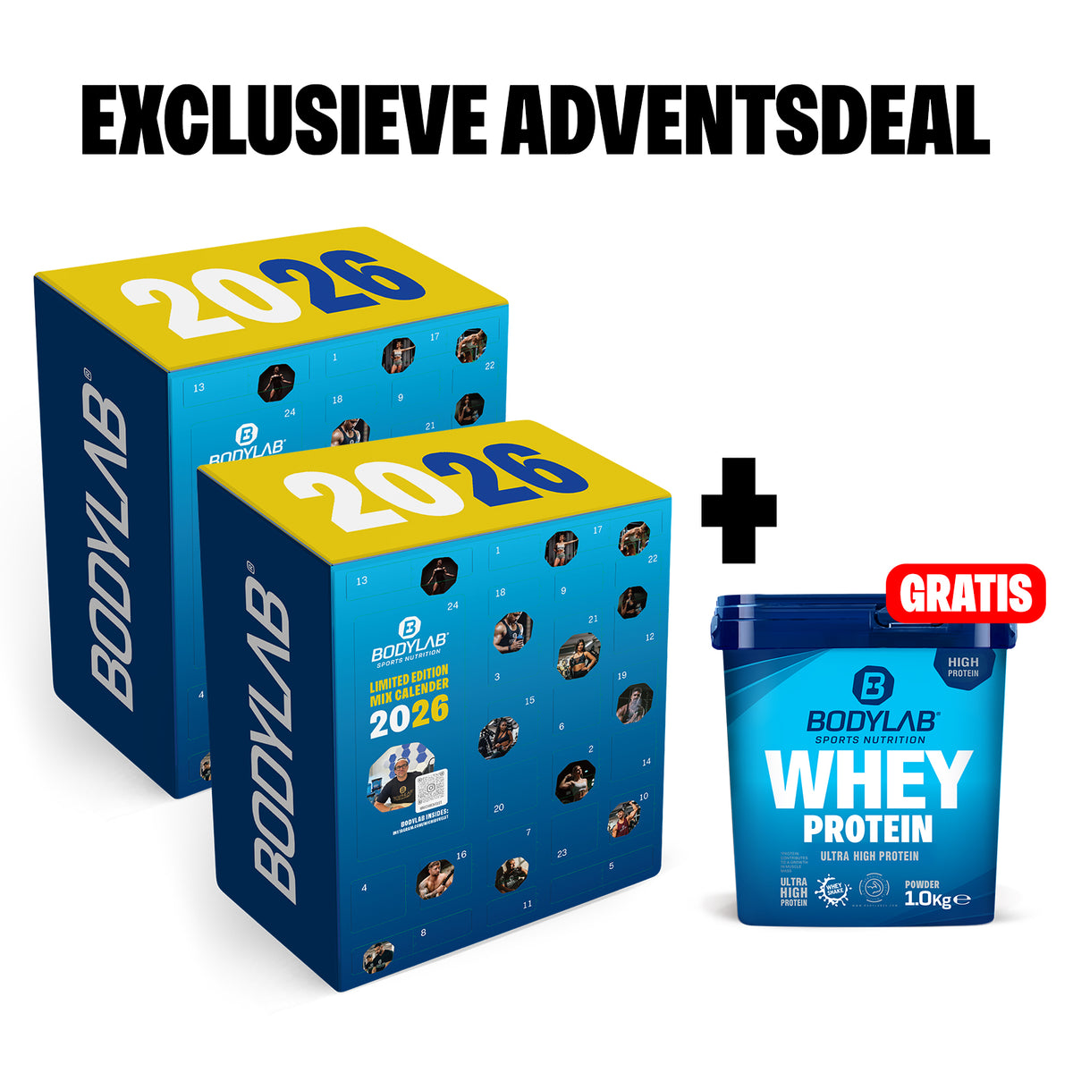 Adventsdeal: Mix Adventskalender + GRATIS Whey