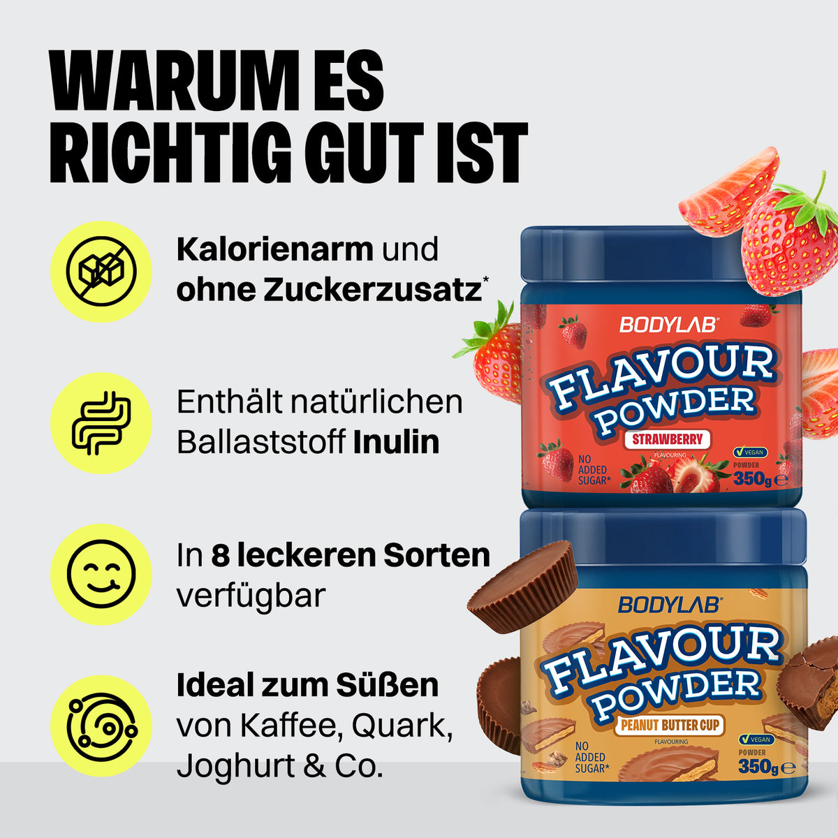 2 x Flavour Powder (350g)