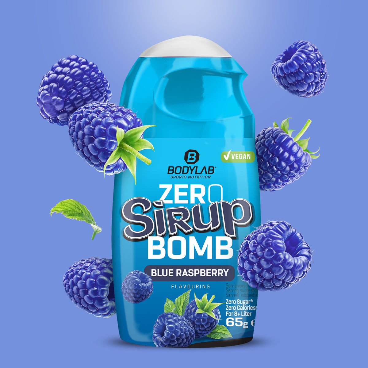 ZERO Sirup BOMB (65ml) Blue Raspberry
