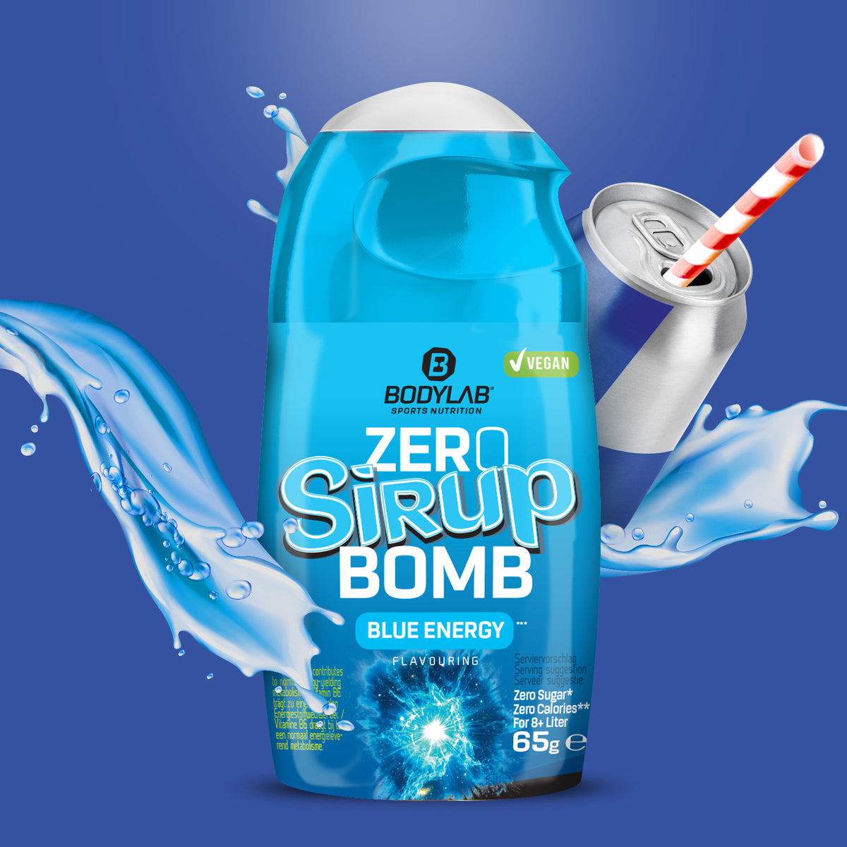 ZERO Sirup BOMB 1.0 - 4.0 Box  (5x65ml) Mixed Box 2