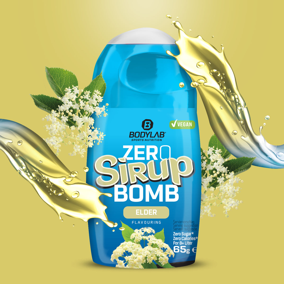 ZERO Sirup BOMB (65ml) Elder