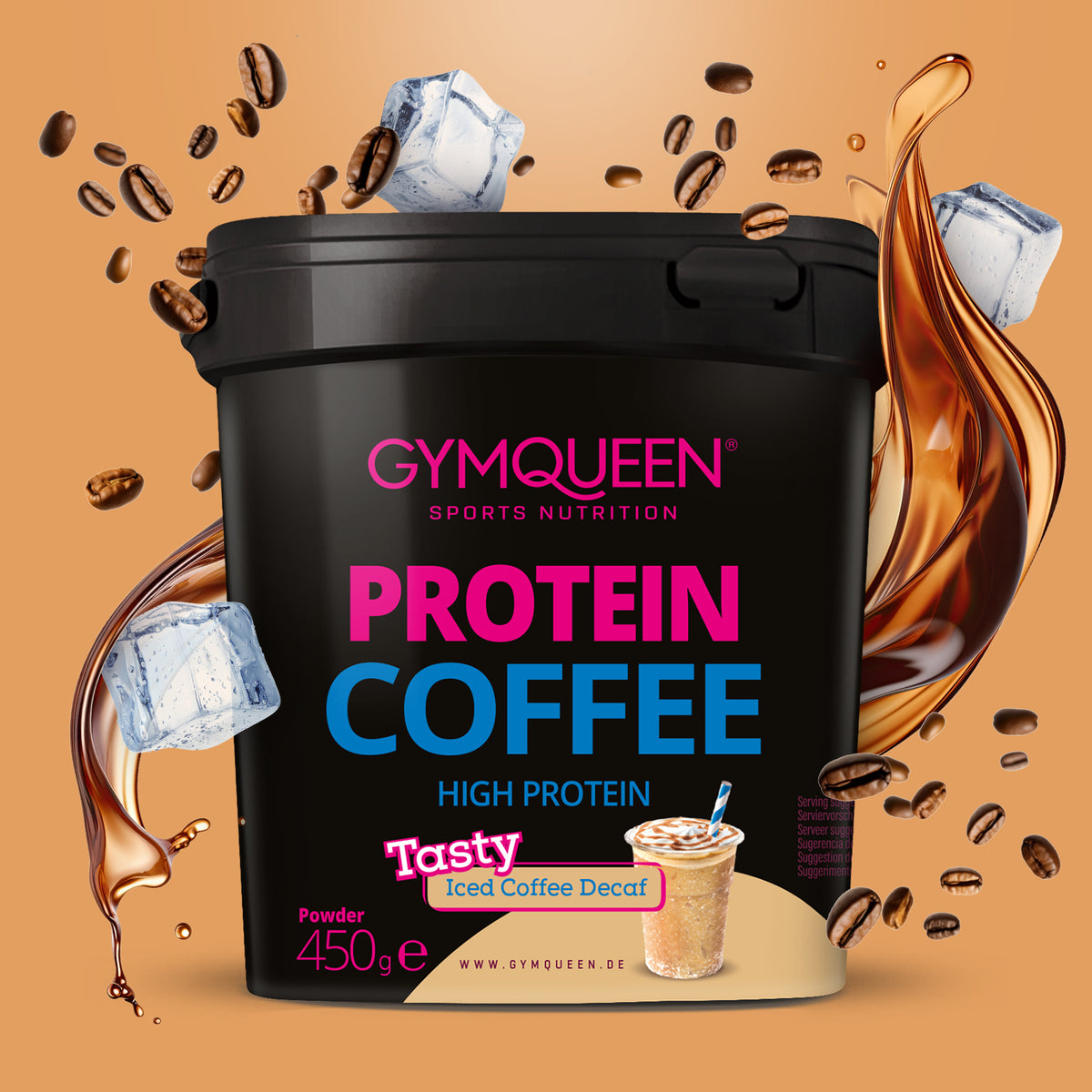 Protein Coffee (450g) Iced Coffee Decaf
