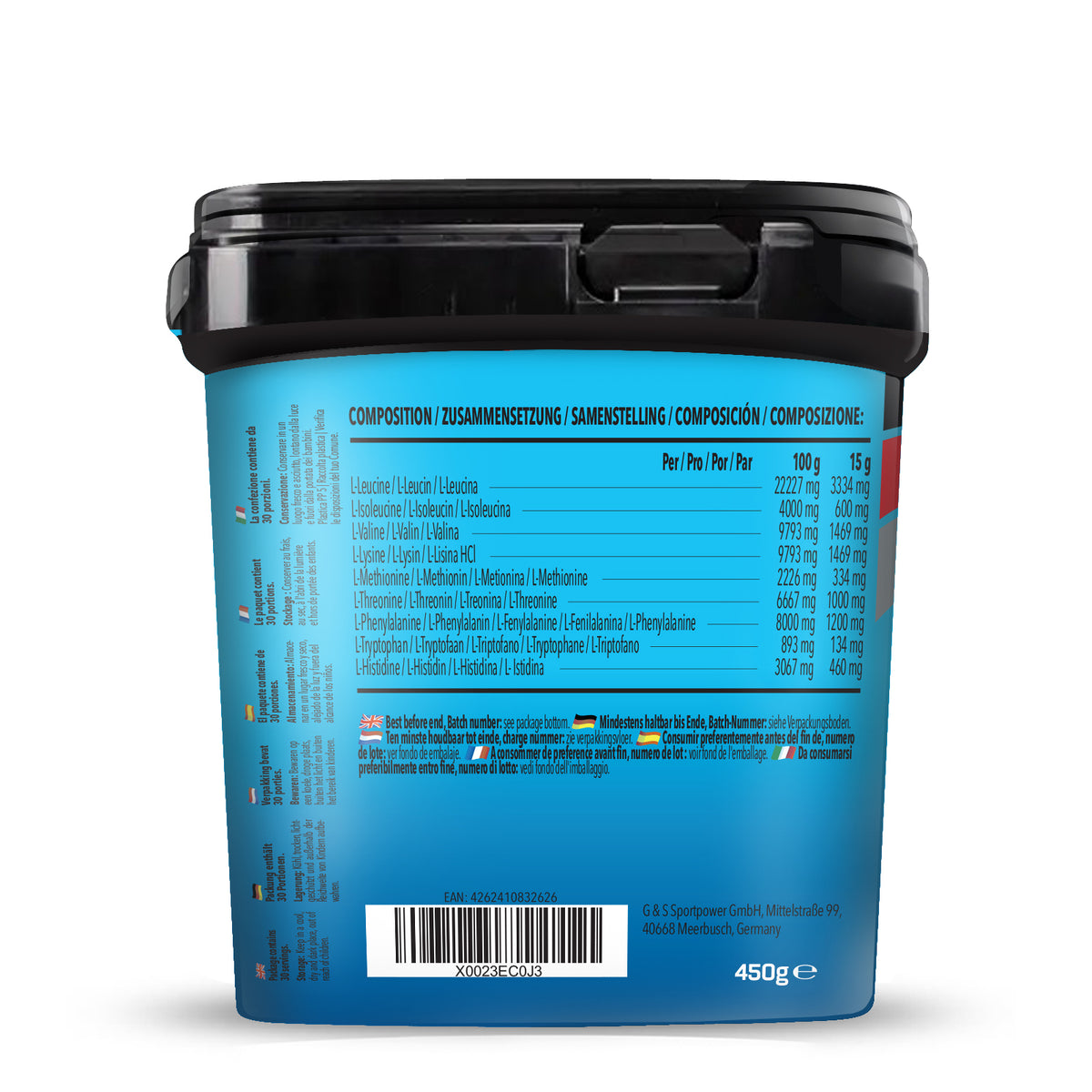 Prime EAA (Essential Amino Acids) (450g) Cola