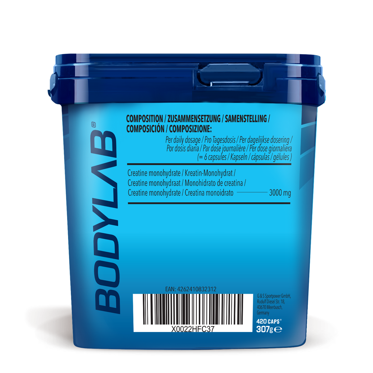 BIG PACK Creatine Monohydrate (420 capsules)