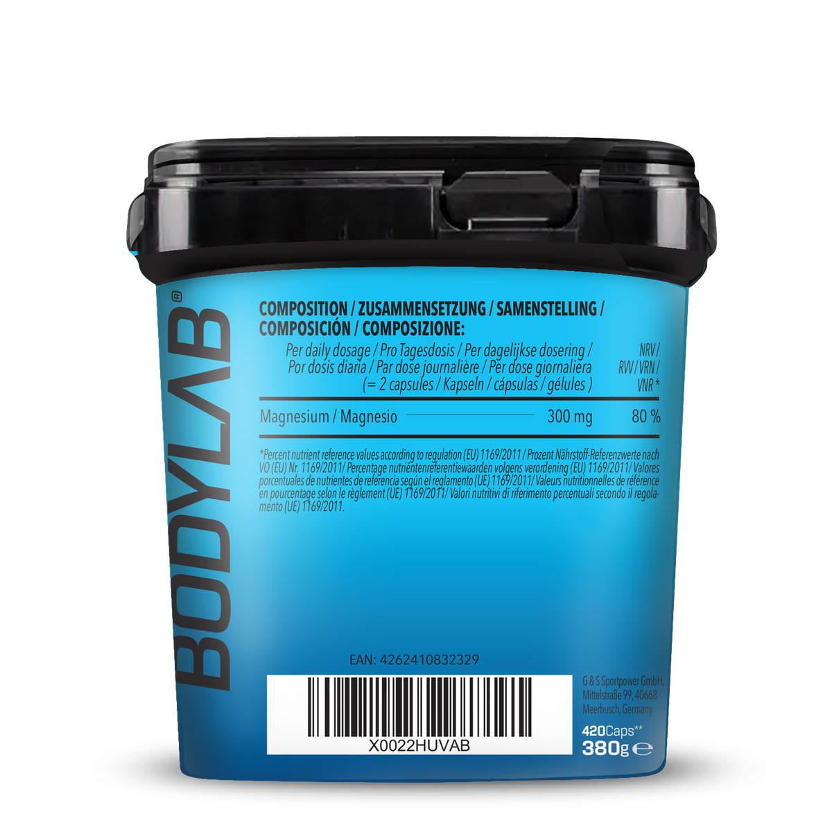 BIG PACK Magnesium Bisglycinate (420 capsules)
