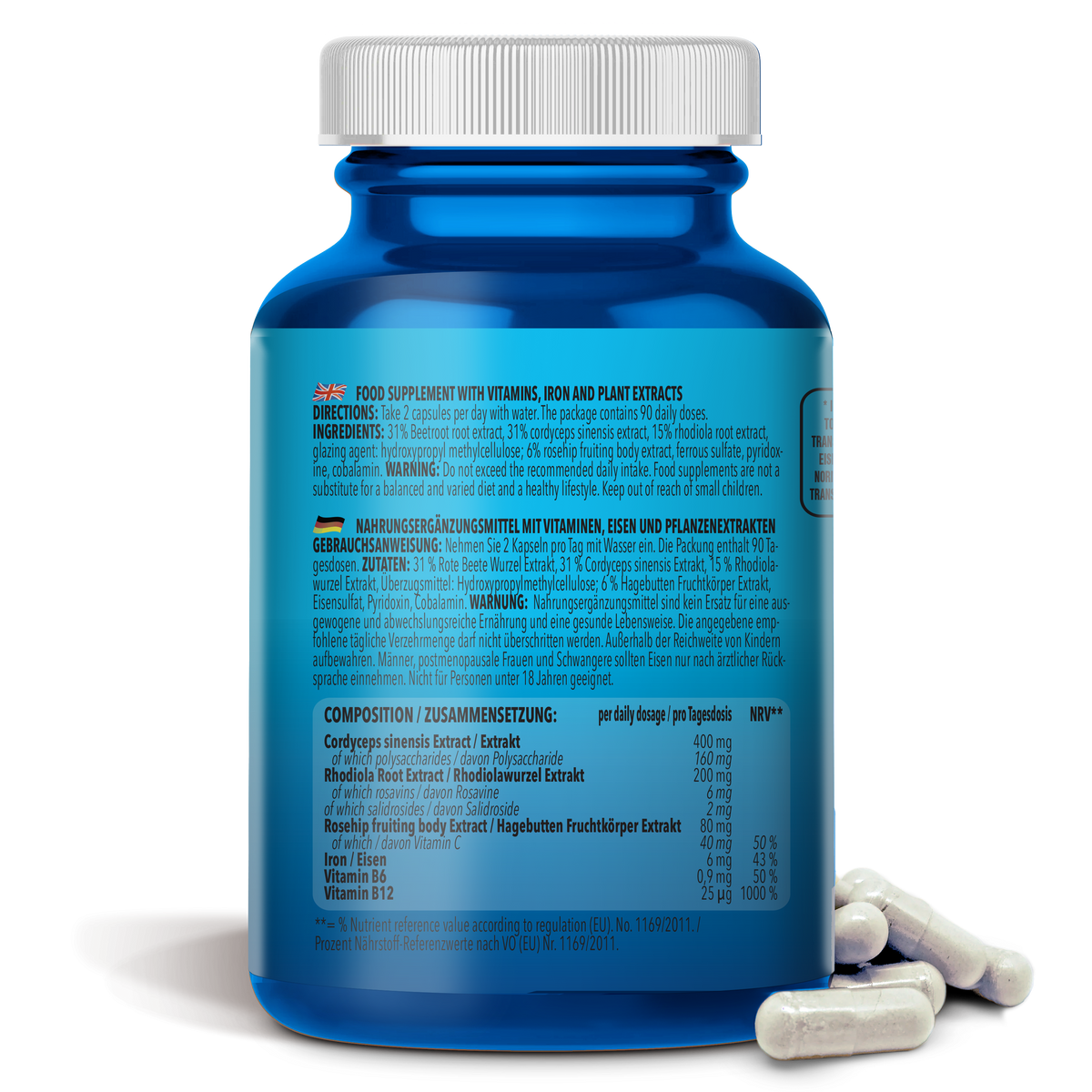 Oxygen Transport Capsules (180 capsules)