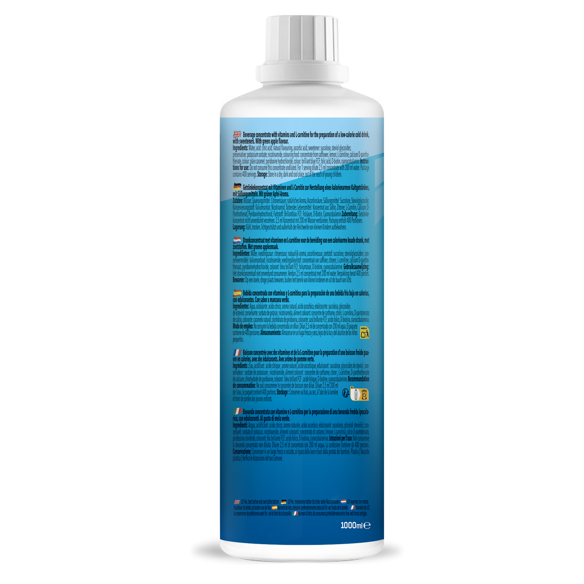 Vital Zero Drink (1000ml) Green Apple