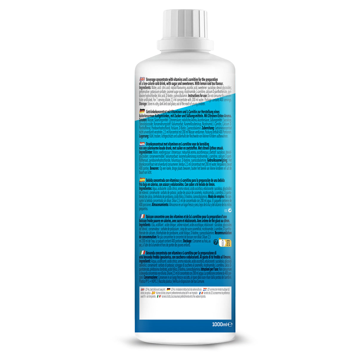 Vital Zero Drink (1000ml) Ice Tea Lemon