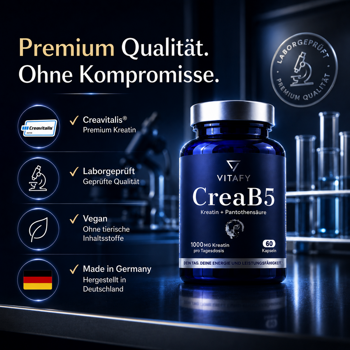 CreaB5 Energieformule (60 capsules)
