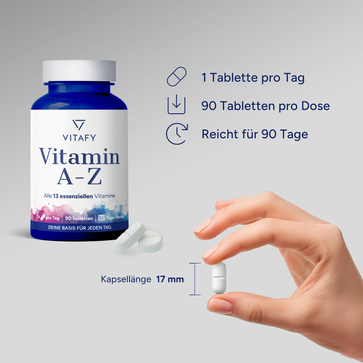 Vitamine A-Z (90 Tabletten)