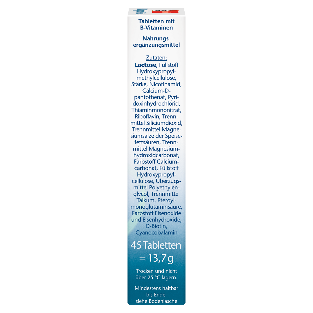 B-complex + Folic acid Depot (45 tabletten)