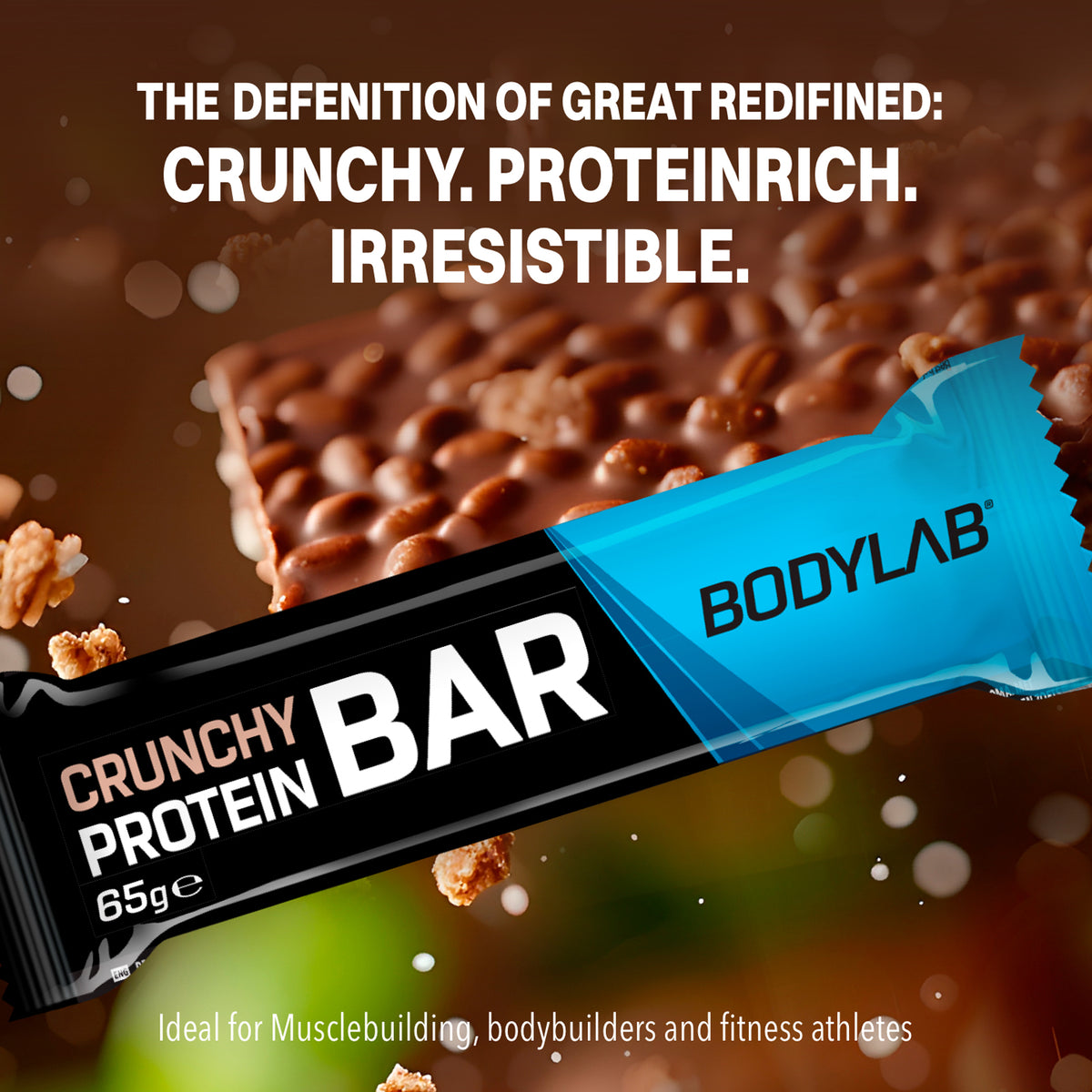 2 x Crunchy Protein Bar Deluxe (elk 12x65g)