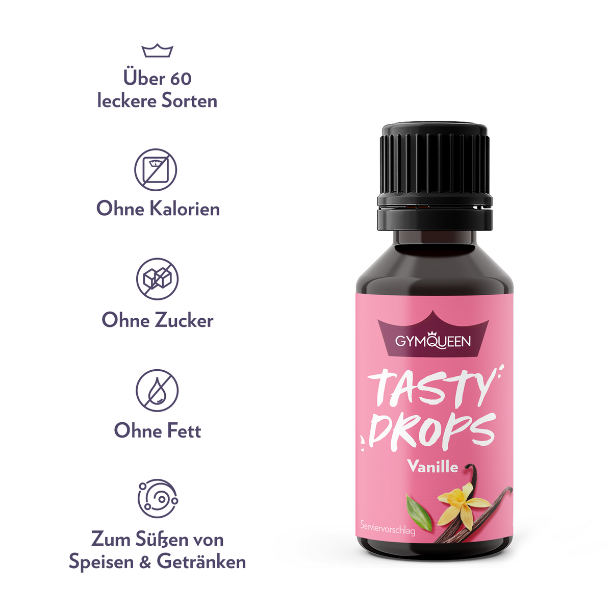 GYMQUEEN Tasty Drops (30ml)
