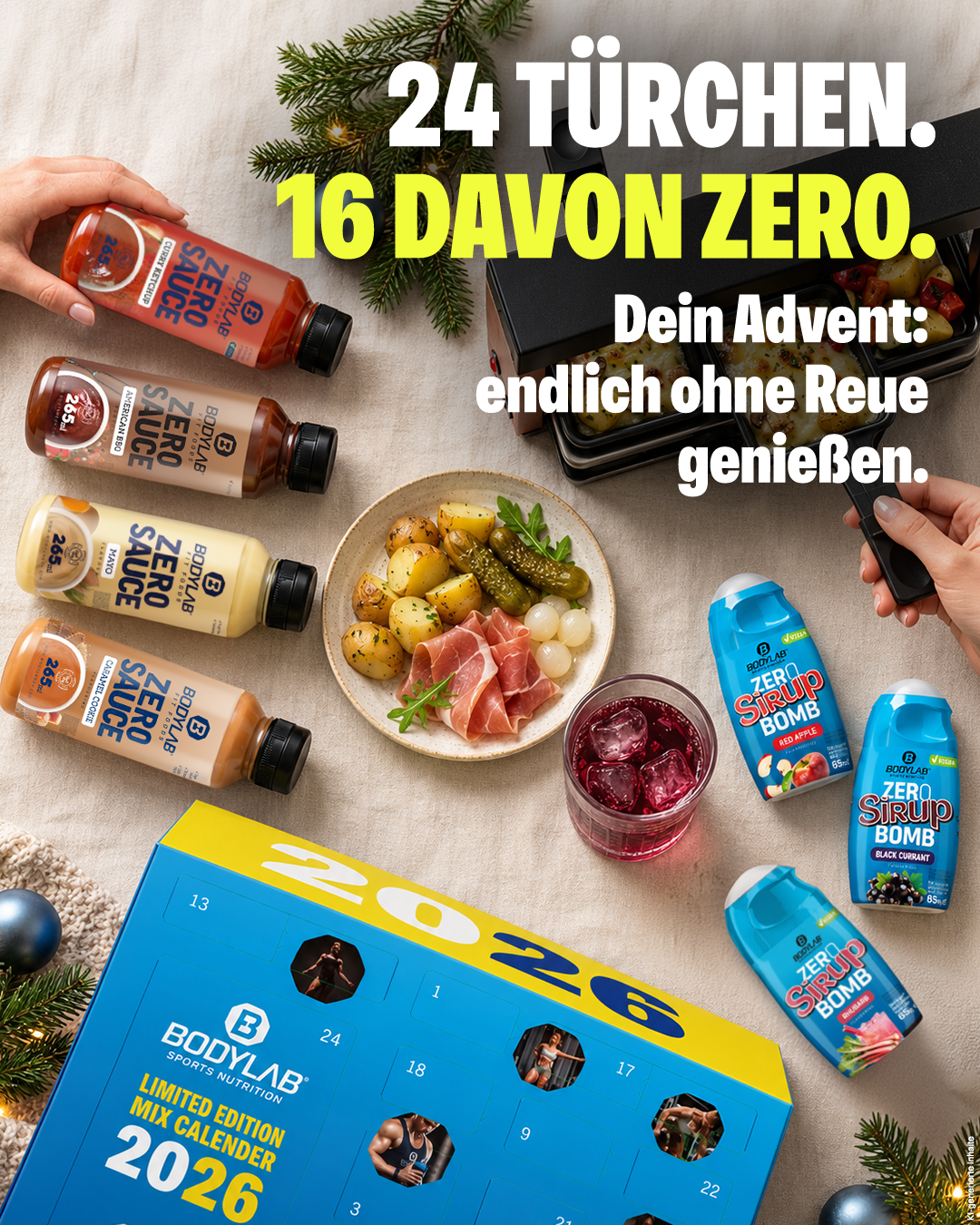 Adventsdeal: Mix Adventskalender + GRATIS Whey