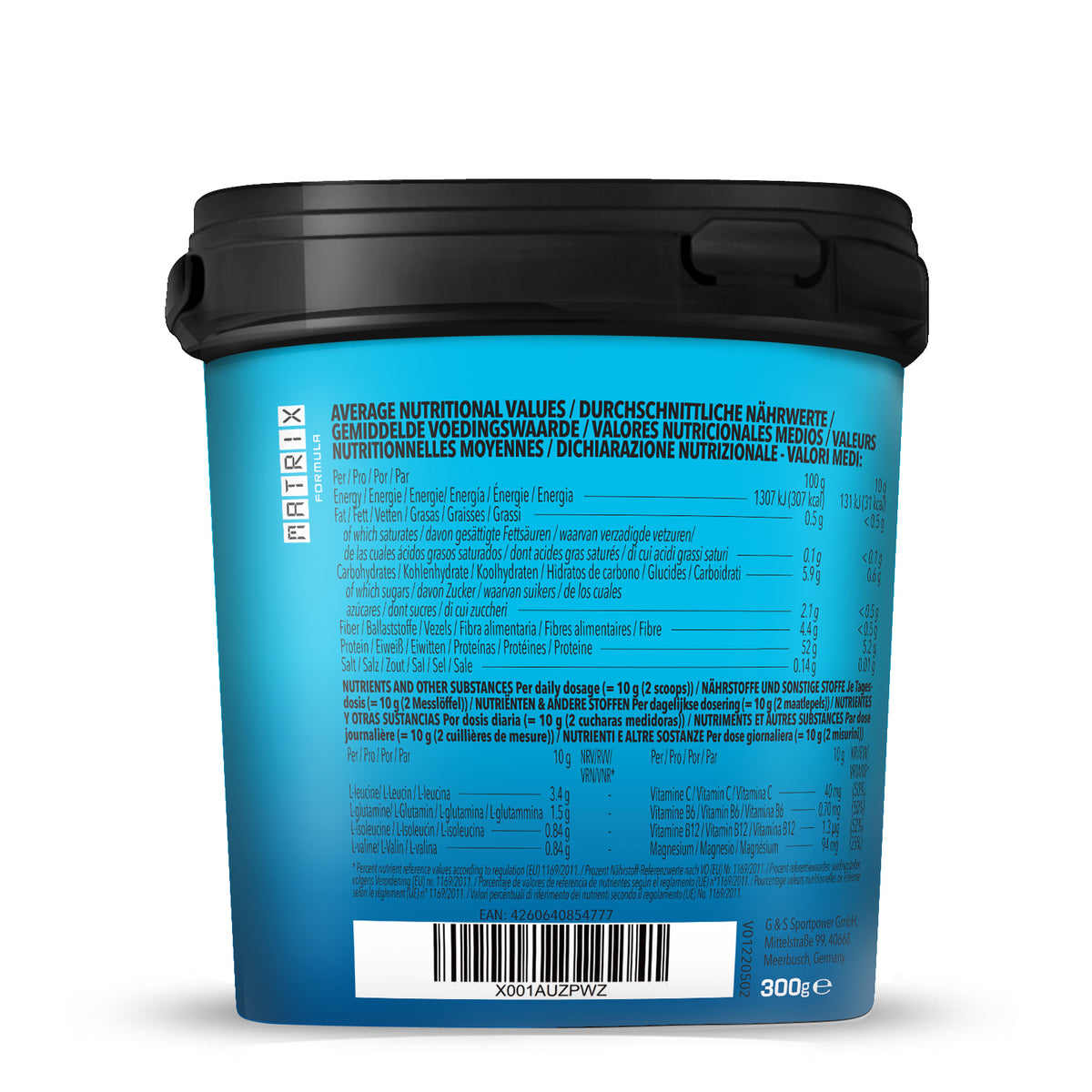BCAA Drink Powder Matrix Formula (300g) Fruit-Mix