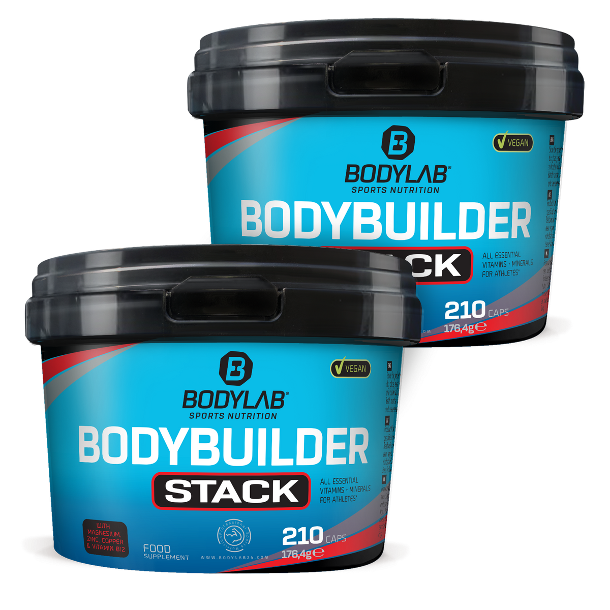 2 x Bodybuilder Stack (210 capsules)