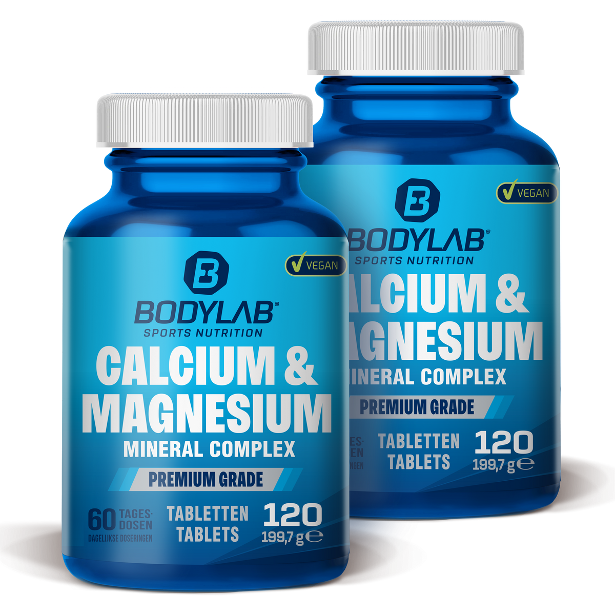 2 x Calcium & Magnesium Complex (120 Tabletten)