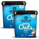 2 x Instant Oats coarse (grob gemahlen) (je 2000g)