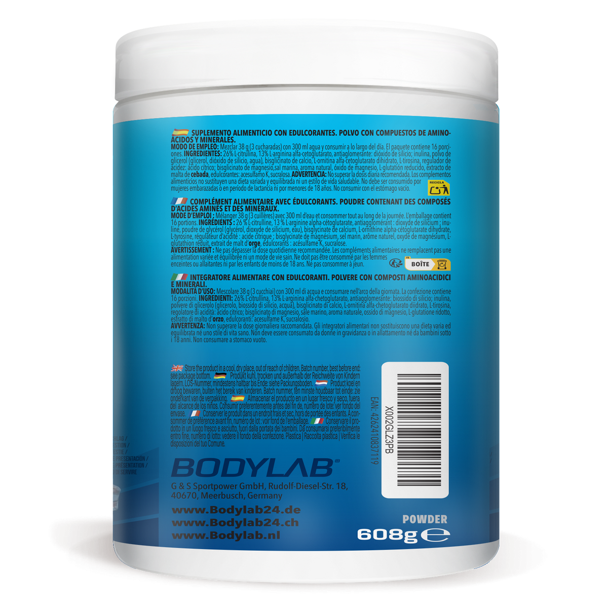 Pre Workout Alpha Mode Cola (608g)
